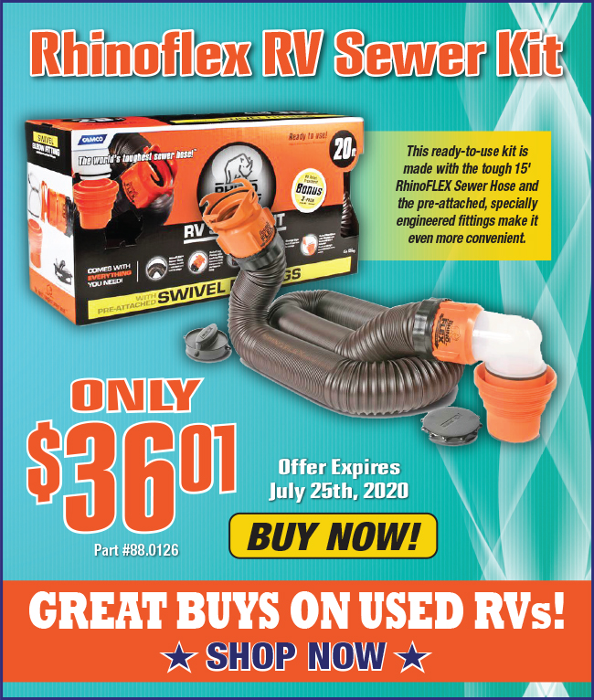 Rhinoflex RV Sewer Kit is A Must Have